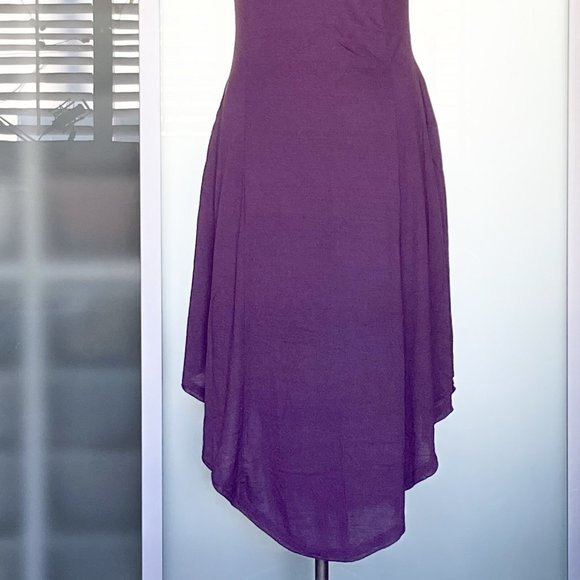 NWOT Twelve by Twelve Purple Midi Dress with pockets size S - Picture 8 of 12